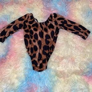0-3 leopard Leotard.